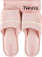 Тапочки открытые домашние женские Twins №7543 38-39 розовый
