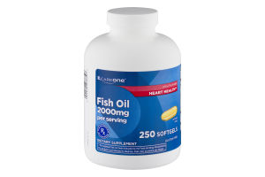CareOne Fish Oil 2000mg Softgels - 250 CT