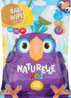 Серветки вологі Ромашка 20шт Натюрелль кідс