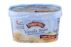 Turkey Hill Light Recipe Cold Churned Light Ice Cream Vanilla Bean