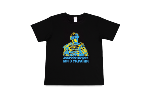 Футболка жіноча Roksana 1359 Військовий чорний M