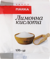 Кислота лимонна Marka Promo м/у 100г