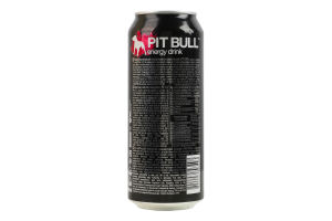 Напиток энергетический безалкогольный сильногазированный Pit Bull ж/б 0.5л