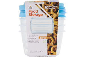 Smart Living Food Storage Small - 3 CT