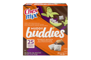 Chex Mix Muddy Buddies Peanut Butter & Chocolate - 25 CT