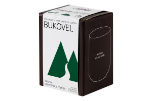 Свеча 180мл Bukovel Rekava Львівська свічкова мануфактура 1шт