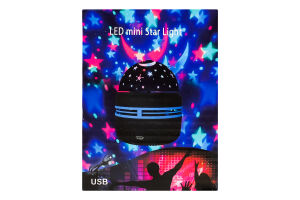 Проектор LED Зимове сяйво USB мультиколір