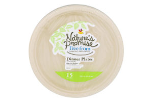 Nature's Promise Dinner Plates - 15 CT