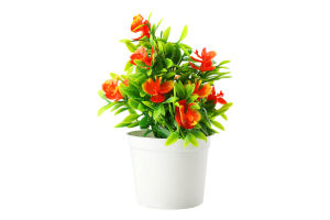 Квіти штучні у горщику 11*16см в асортименті