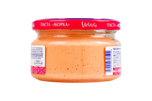 Паста з ікрою атлантичних риб з копченим лососем Ікорка Veladis с/б 160г