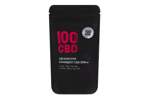 Добавка диетическая капсулы CBD 3000мг 100 CBD 30шт