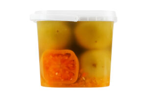 Помидор зеленый бочковой Повний Кошик ведро 1кг