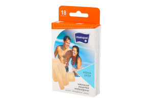 Пластыри медицинские Aqua Stop Matopat 18шт