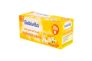 Фіточай для дітей від 1міс ромашковий Bebivita к/у 20х1.5г