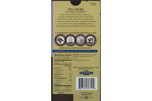 Ghirardelli Chocolate Intense Dark 72% Cacao Twilight Delight Bar