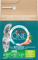 Корм сухой полнорационный для взрослых котов с высоким содержанием индейки Indoor Purina One м/у 2.8кг