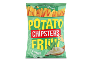 Соломка картофельная соленая Сметана и зелень Chipster's м/у 70г