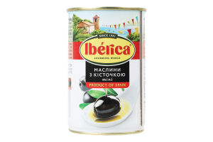 Маслины с косточкой Iberica ж/б 300г