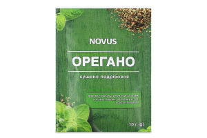 Орегано сушене подрібнене Novus м/у 10г