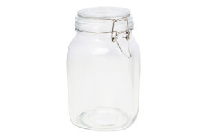 Банка д/зберігання 1,5л скло з бугельним замком KYYW447