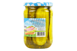 Огурцы для сэндвича маринованные ломтиками Hayco с/б 530г