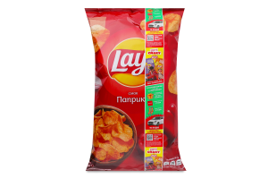 Чипсы картофельные Паприка Lay's м/у 120г