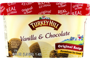 Turkey Hill Vanilla & Chocolate Premium Ice Cream