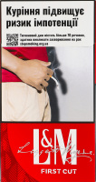 Сигарети з фільтром L&M First Cut Long Red 20шт
