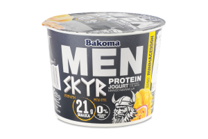 Йогурт Bakoma MEN SKYR протеїн смак манг-марак 2%