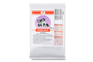 Корм Семерка д/собак 500 г Для щенков (фиол.)