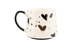 Чашка Валентинки 450мл кераміка