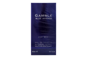 Туалетна вода Гембл блу інтенс д/чоловіків 100мл Аромат