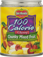 Del Monte 100 Calorie Chunky Mixed Fruit Cherry