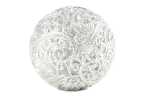 Прикраса новорічна Mislt Куля ажурна 6см