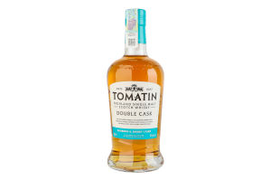 Віскі 0.7л 40% шотландське односолодове Double cask Tomatin к/у