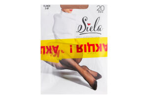 Набор колготок женских Siela Collant Collection Just №SST20001 20den 3 glace + 40den 3 glace 2шт