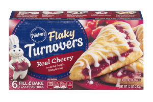 Pillsbury Flaky Turnovers Real Cherry - 6 CT
