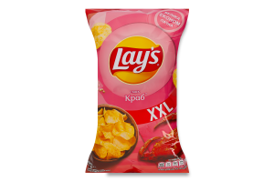 Чипсы картофельные Краб Lay's м/у 170г