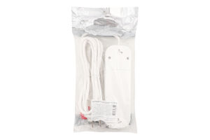 Подовжувач мережевий 3гнізда без заземлення з кнопкою 3м ТF-ESS310-3W Тітанум