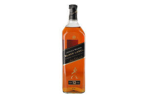 Віскі 1л 40% 12 years Black Label Johnnie Walker бут