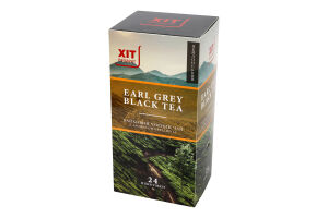 Чай черный байховый мелкий с ароматом бергамота Earl Grey Хіт продукт к/у 24х1.5г