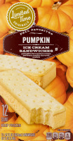Ahold Ice Cream Sandwiches Pumpkin - 12 CT