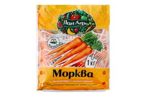 Морковь мытая Лан Агро м/у 1кг