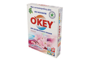 Порошок пральний Квітковий букет колор автомат 400г О"Кей