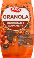 Гранола хрустка Шоколад&Карамель Axa м/у 330г