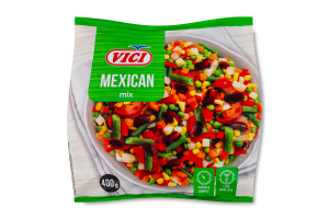 Овочі швидкозаморожені Мексиканська суміш Vici м/у 400г