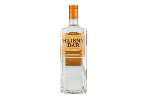 Горілка 0.37л 40% Пшенична Hlibny Dar пл