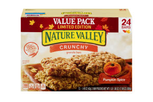 Nature Valley Crunchy Granola Bars Pumpkin Spice - 24 CT