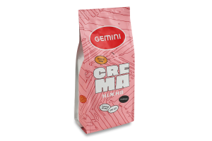 Кава натуральна смажена в зернах Crema Gemini 1с м/у 250г