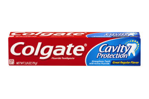 Colgate Cavity Protection Fluoride Toothpaste Great Regular Flavor